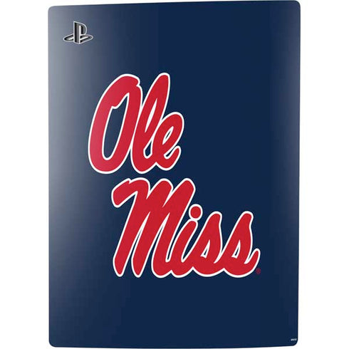 University of Mississippi Rebels Ole Miss PS5 Console Skin