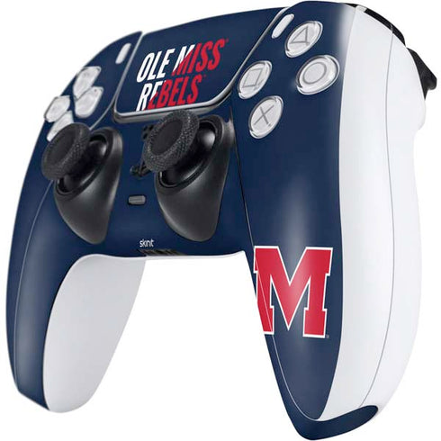 University of Mississippi Ole Miss Rebels PS5 Controller Skin