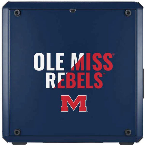 University of Mississippi Ole Miss Rebels Cooler Master MasterBox Q300L Mini Tower Skin