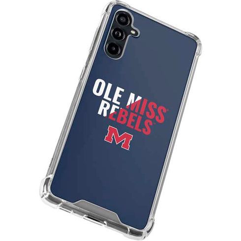University of Mississippi Ole Miss Rebels Galaxy A54 5G Clear Case