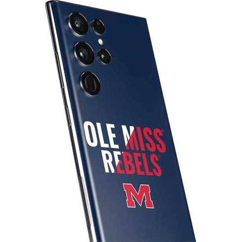 University of Mississippi Ole Miss Rebels Galaxy S22 Ultra Skin