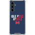 University of Mississippi Ole Miss Rebels Galaxy S23 FE Clear Case