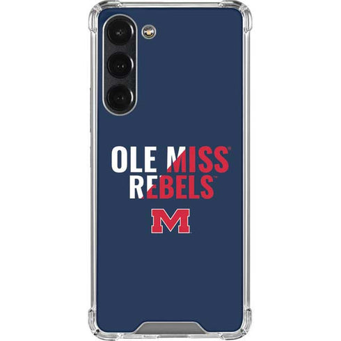 University of Mississippi Ole Miss Rebels Galaxy S23 Plus Clear Case