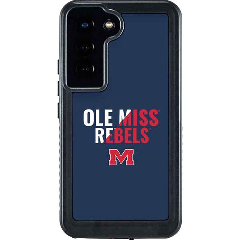 University of Mississippi Ole Miss Rebels Galaxy S23 Waterproof Case