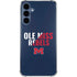 University of Mississippi Ole Miss Rebels Galaxy S24 Clear Case