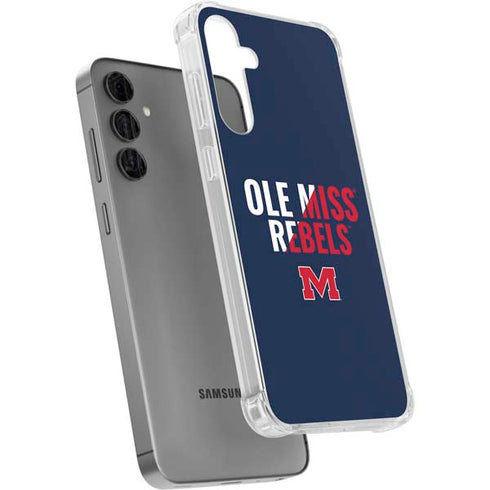 University of Mississippi Ole Miss Rebels Galaxy S24 Plus Clear Case