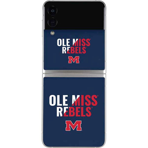 University of Mississippi Ole Miss Rebels Galaxy Z Flip3 5G Skin