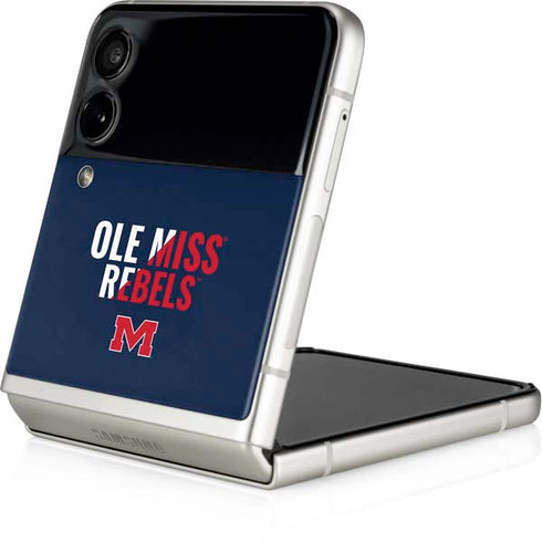 University of Mississippi Ole Miss Rebels Galaxy Z Flip3 5G Skin