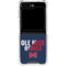 University of Mississippi Ole Miss Rebels Galaxy Z Flip5 5G Clear Case