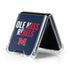 University of Mississippi Ole Miss Rebels Galaxy Z Flip5 5G Clear Case