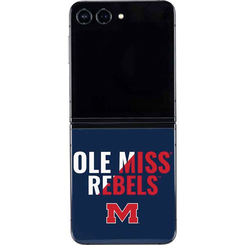 University of Mississippi Ole Miss Rebels Galaxy Z Flip5 5G Skin