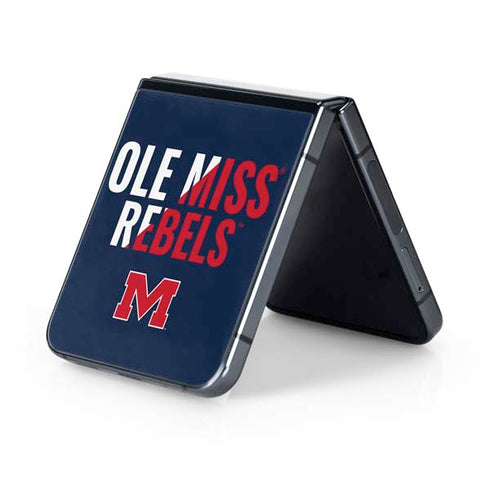 University of Mississippi Ole Miss Rebels Galaxy Z Flip5 5G Skin