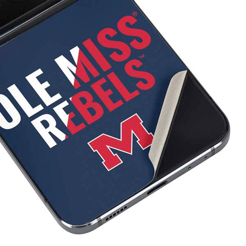 University of Mississippi Ole Miss Rebels Galaxy Z Flip5 5G Skin