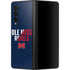 University of Mississippi Ole Miss Rebels Galaxy Z Fold3 5G Skin