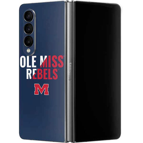 University of Mississippi Ole Miss Rebels Galaxy Z Fold4 5G Skin