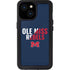 University of Mississippi Ole Miss Rebels iPhone 13 Mini Waterproof Case