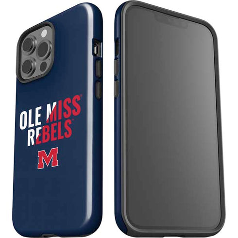 University of Mississippi Ole Miss Rebels iPhone 13 Pro Max Impact Case