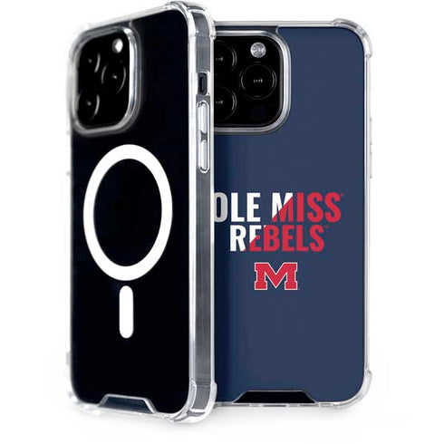 University of Mississippi Ole Miss Rebels iPhone 13 Pro Max MagSafe Case