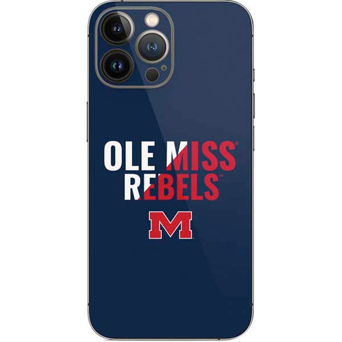 University of Mississippi Ole Miss Rebels iPhone 13 Pro Max Skin