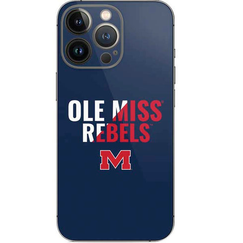 University of Mississippi Ole Miss Rebels iPhone 13 Pro Skin