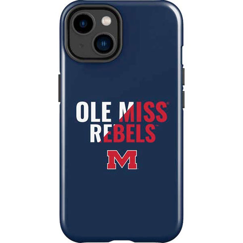 University of Mississippi Ole Miss Rebels iPhone 14 Plus Impact Case