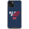 University of Mississippi Ole Miss Rebels iPhone 14 Plus Clear Case