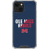 University of Mississippi Ole Miss Rebels iPhone 14 Plus Clear Case