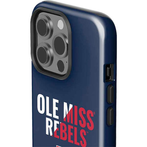 University of Mississippi Ole Miss Rebels iPhone 15 Pro Impact Case