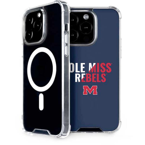 University of Mississippi Ole Miss Rebels iPhone 15 Pro MagSafe Case