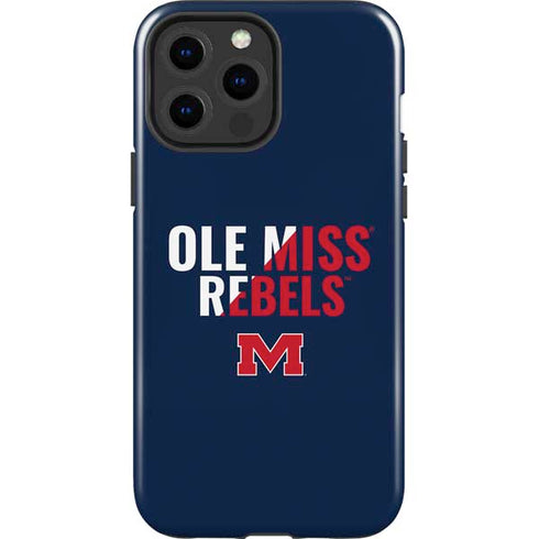University of Mississippi Ole Miss Rebels iPhone 15 Pro Max Impact Case