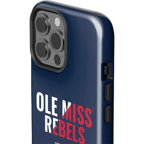 University of Mississippi Ole Miss Rebels iPhone 15 Pro Max Impact Case