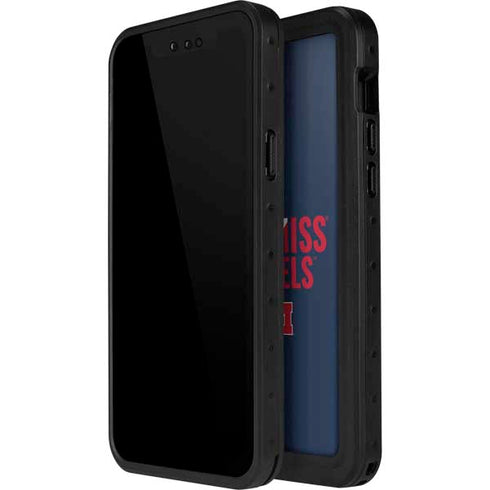 University of Mississippi Ole Miss Rebels iPhone 14 Pro Max Waterproof Case