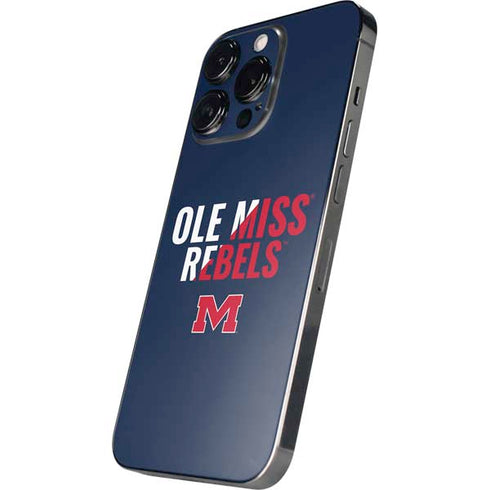 University of Mississippi Ole Miss Rebels iPhone 14 Pro Skin