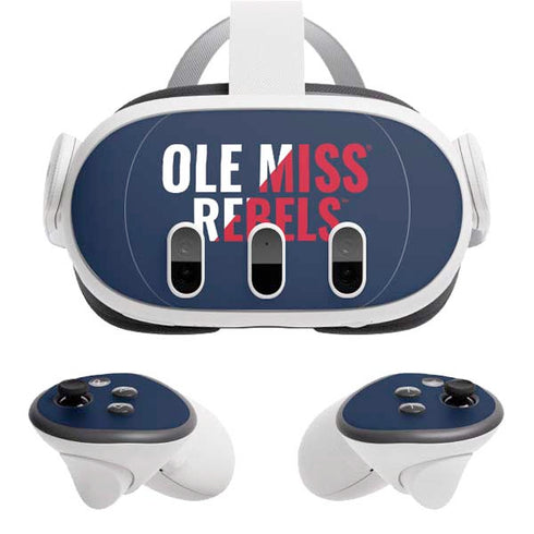 University of Mississippi Ole Miss Rebels Meta Quest 3 Skin