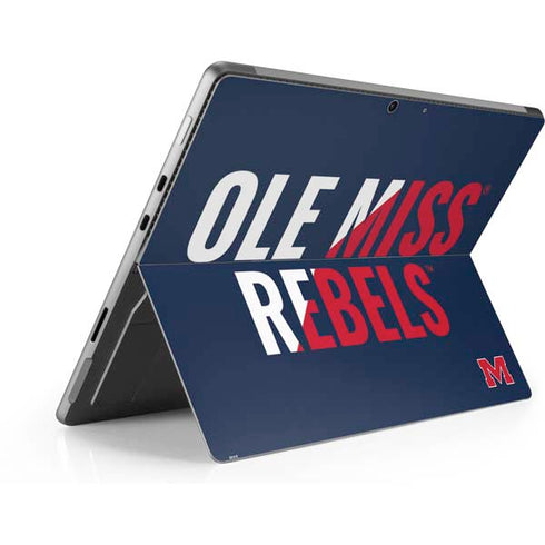 University of Mississippi Ole Miss Rebels Surface Pro 8 Skin