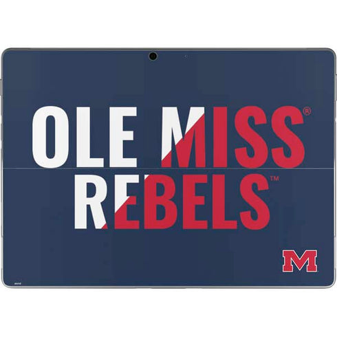 University of Mississippi Ole Miss Rebels Surface Pro 9 Skin