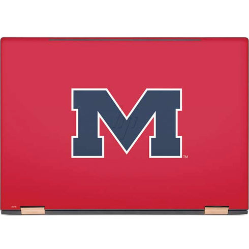 University of Mississippi Ole Miss Logo Red HP Spectre Skin