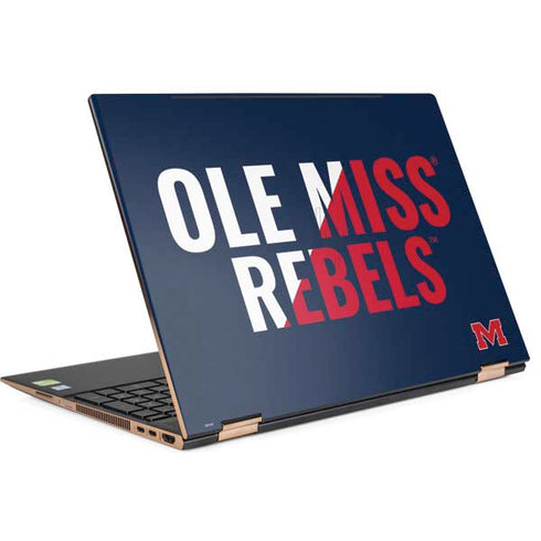 University of Mississippi Ole Miss Rebels HP Spectre Skin