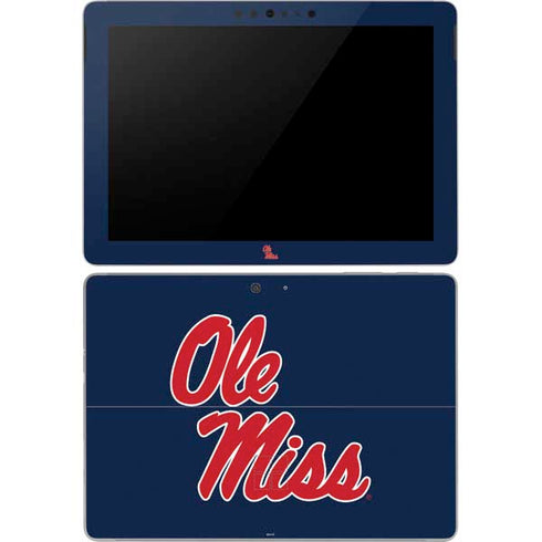 University of Mississippi Rebels Ole Miss Surface Go Skin
