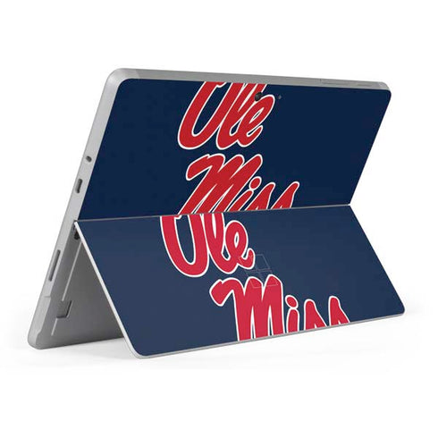 University of Mississippi Rebels Ole Miss Surface Go Skin