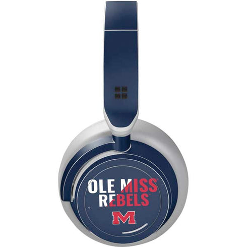 University of Mississippi Ole Miss Rebels Surface Headphones Skin