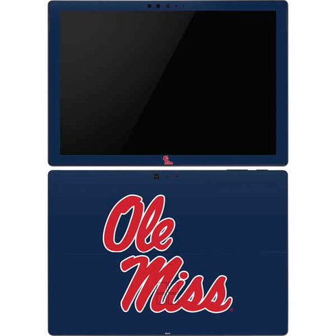 University of Mississippi Rebels Ole Miss Surface Pro 6 Skin