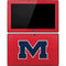 University of Mississippi Ole Miss Logo Red Surface Pro Tablet Skin