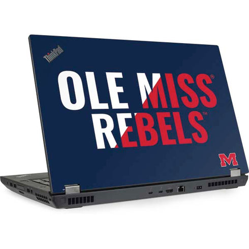 University of Mississippi Ole Miss Rebels Lenovo ThinkPad Skin