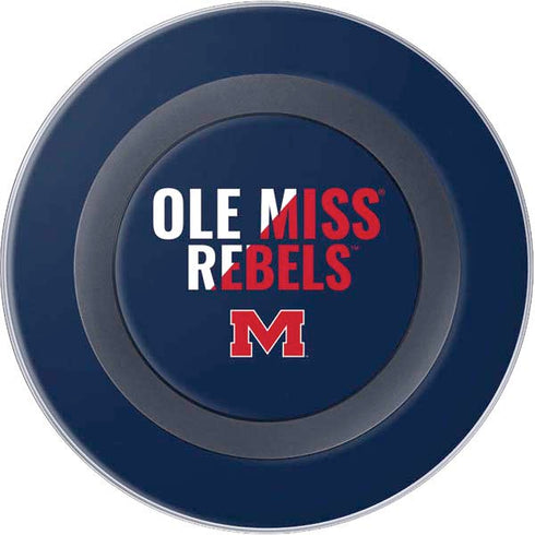 University of Mississippi Ole Miss Rebels Wireless Charger Skin