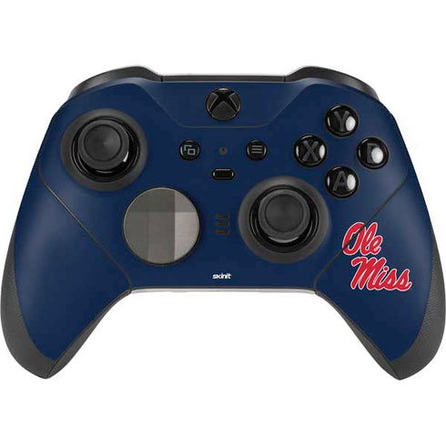 University of Mississippi Rebels Ole Miss Xbox Elite Wireless Controller Series 2 Skin