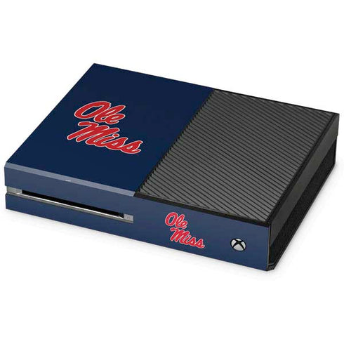 University of Mississippi Rebels Ole Miss Xbox One Console Skin
