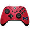 University of Mississippi Ole Miss Logo Red Xbox One Elite Controller Skin