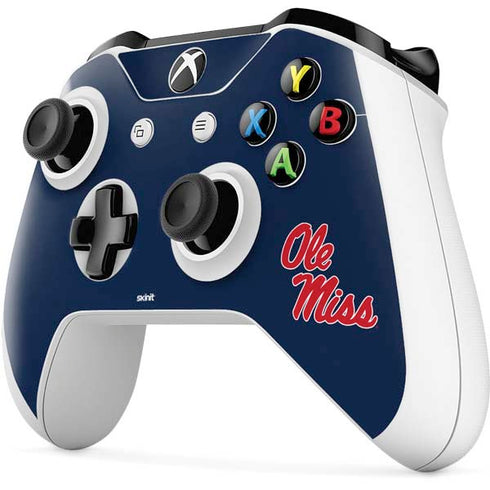 University of Mississippi Rebels Ole Miss Xbox One S Controller Skin