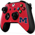 University of Mississippi Ole Miss Logo Red Xbox One X Controller Skin